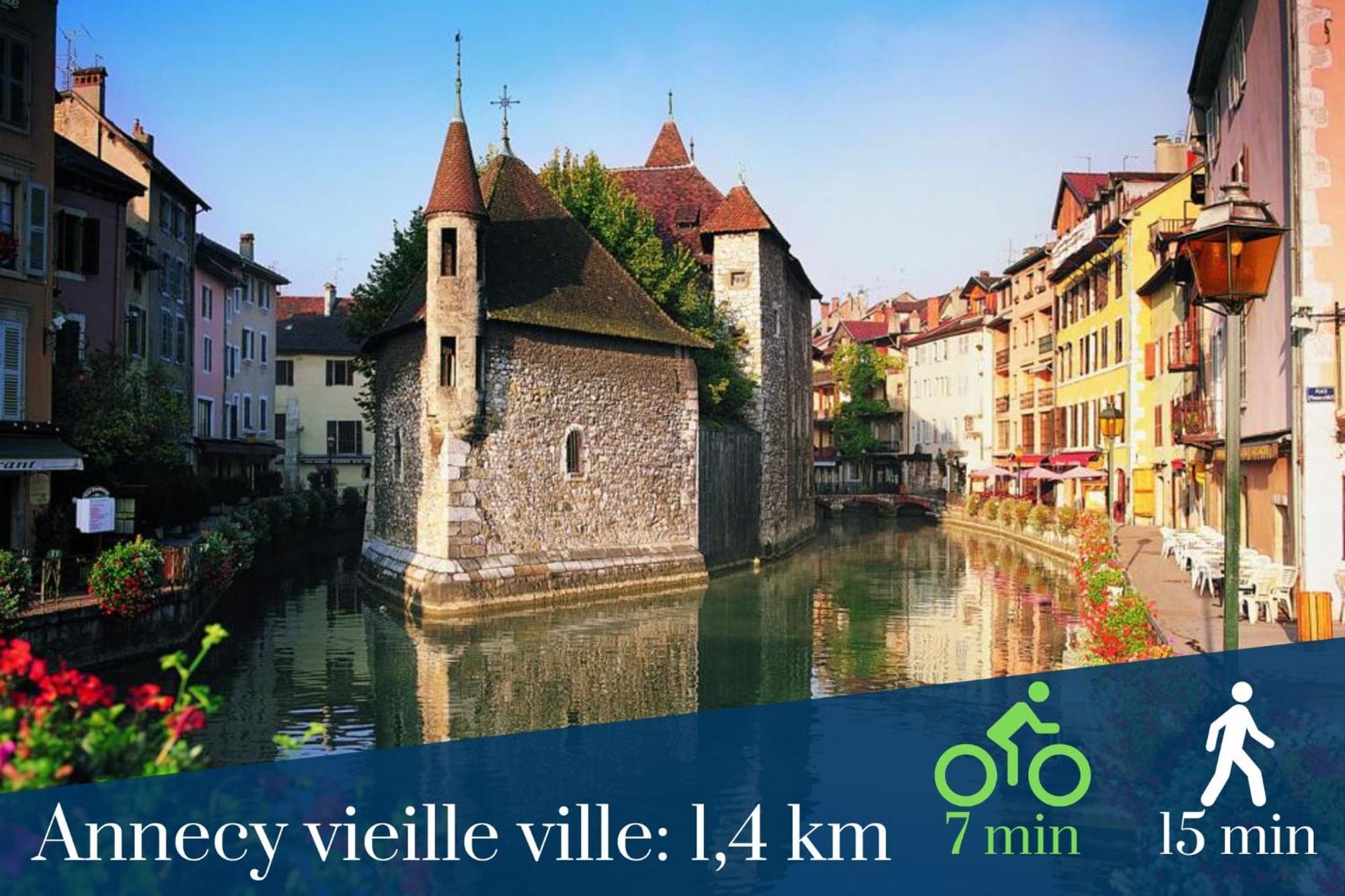 Homey Tidy - New / Proche Centre Annecy / Parking Gratuit / Logement Entierement Equipe מראה חיצוני תמונה